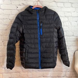 ZeroXposur boys winter jacket size Large 14/16 black/blue